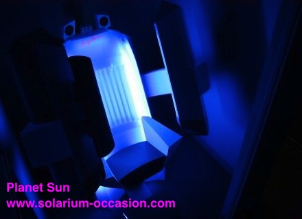 Ergoline Open Sun Pilot solarium occasion
